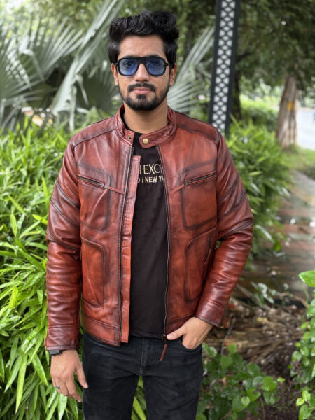Hellfire Rider Leather Jacket